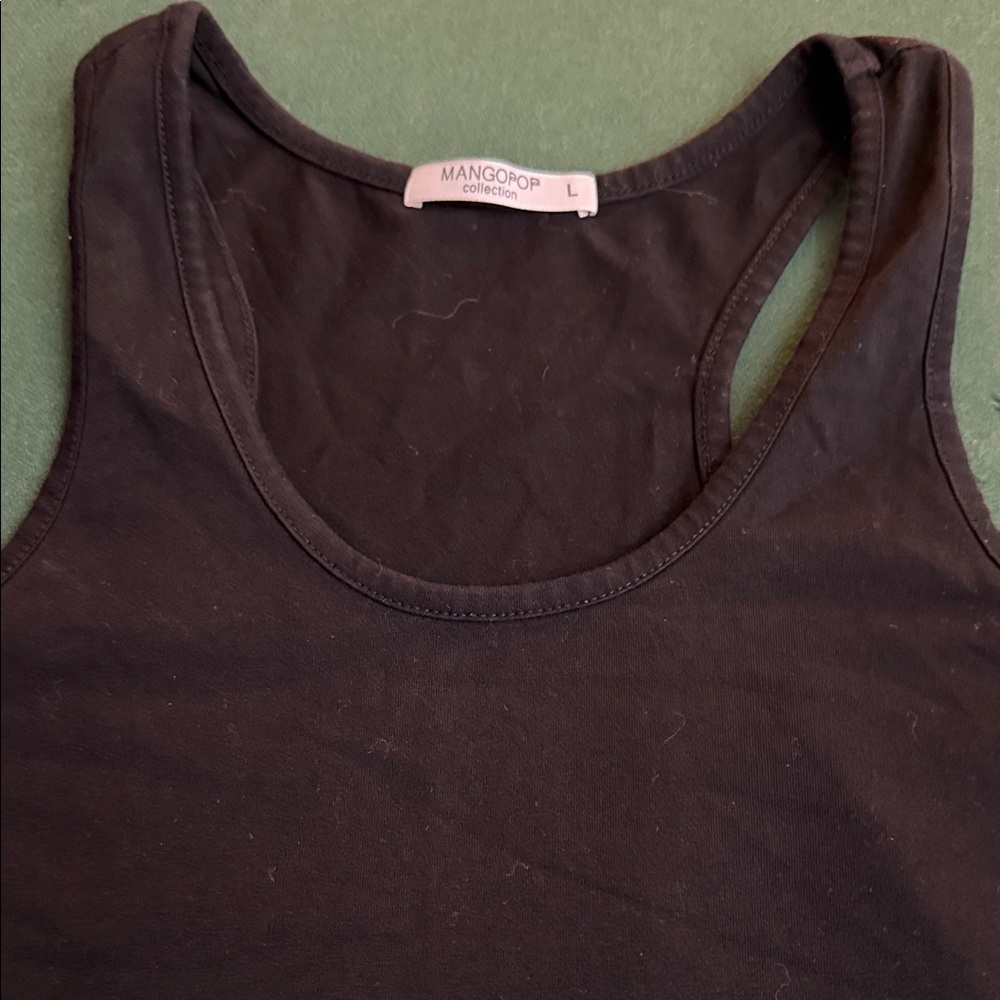 Black Sleeveless Bodysuit. ‎   CAJA # 1 A - Picture 3 of 6